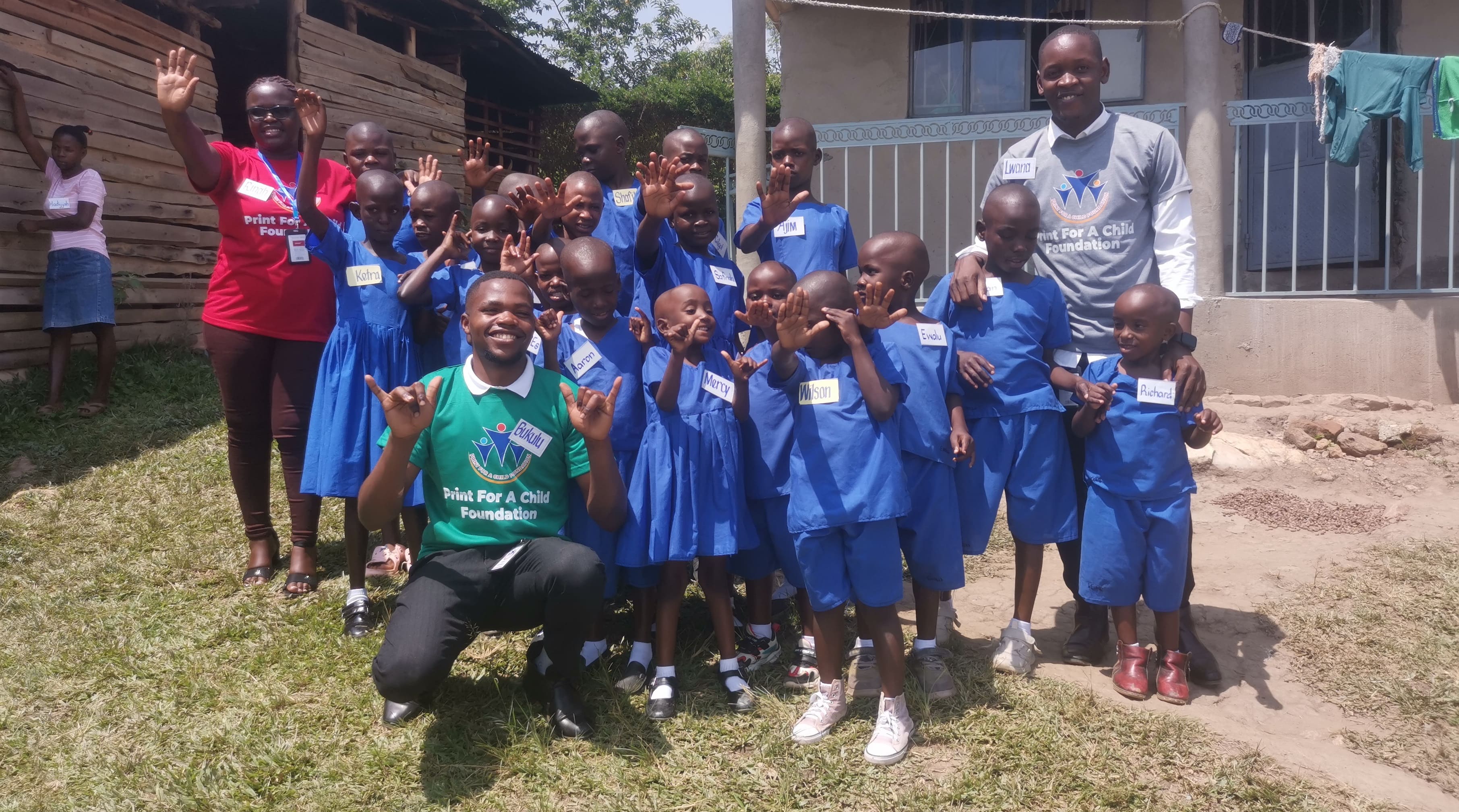 Outreach at Sign Message School