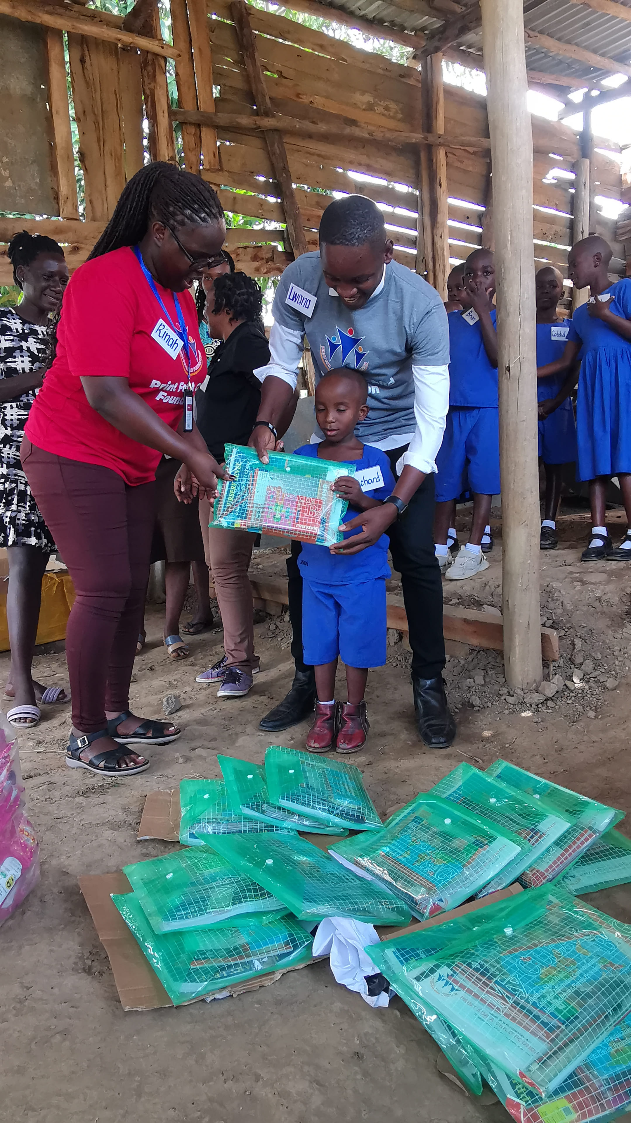 Outreach at Sign Message School