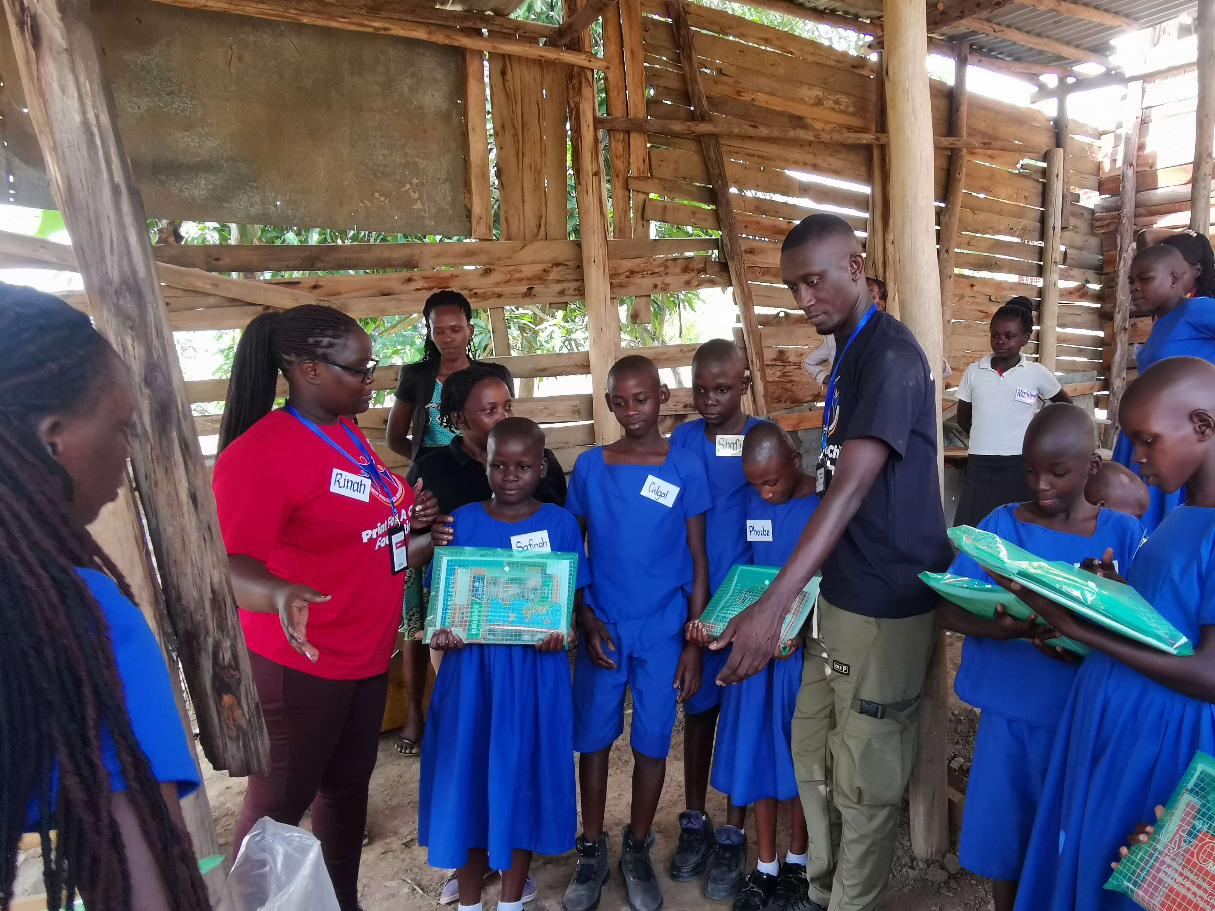 Outreach at Sign Message School