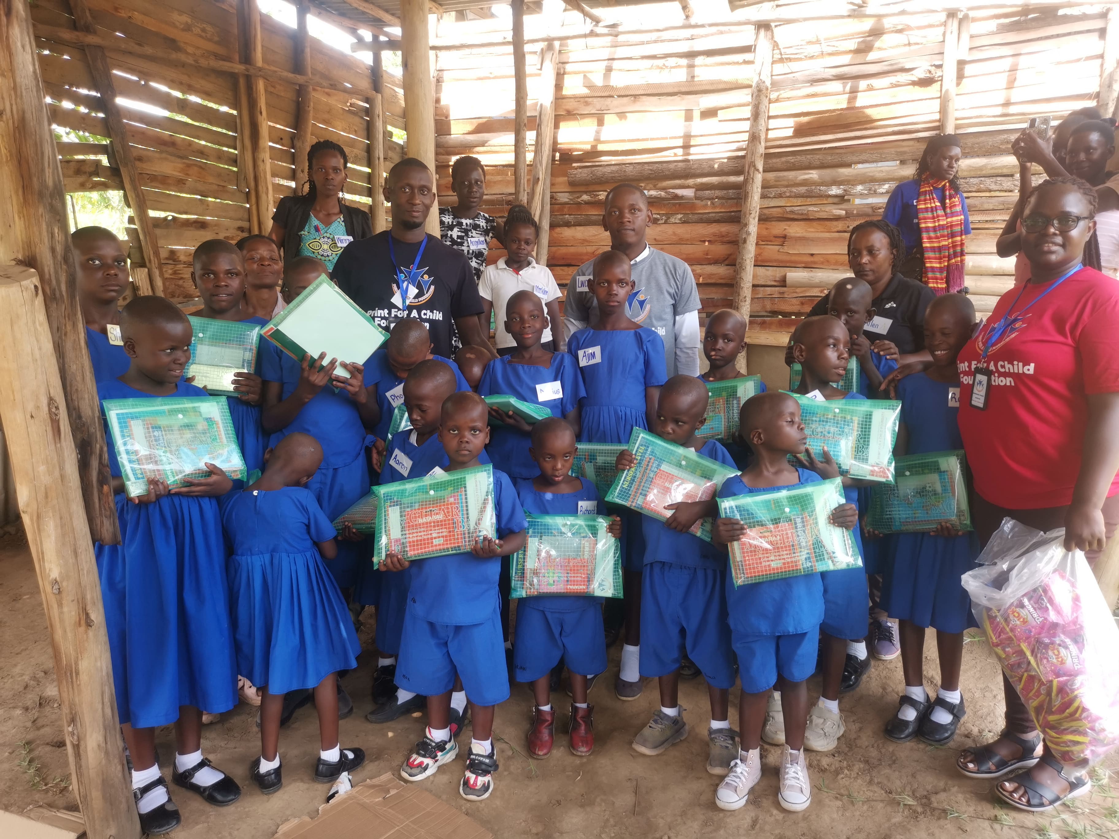Outreach at Sign Message School