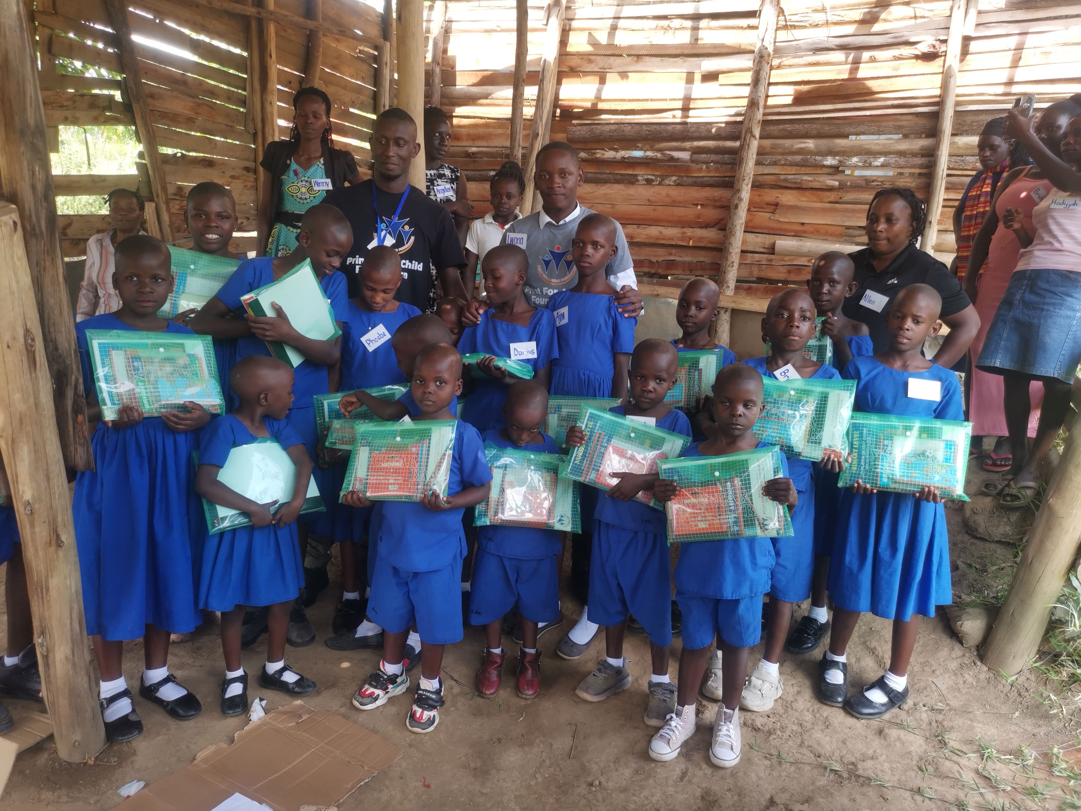 Outreach at Sign Message School