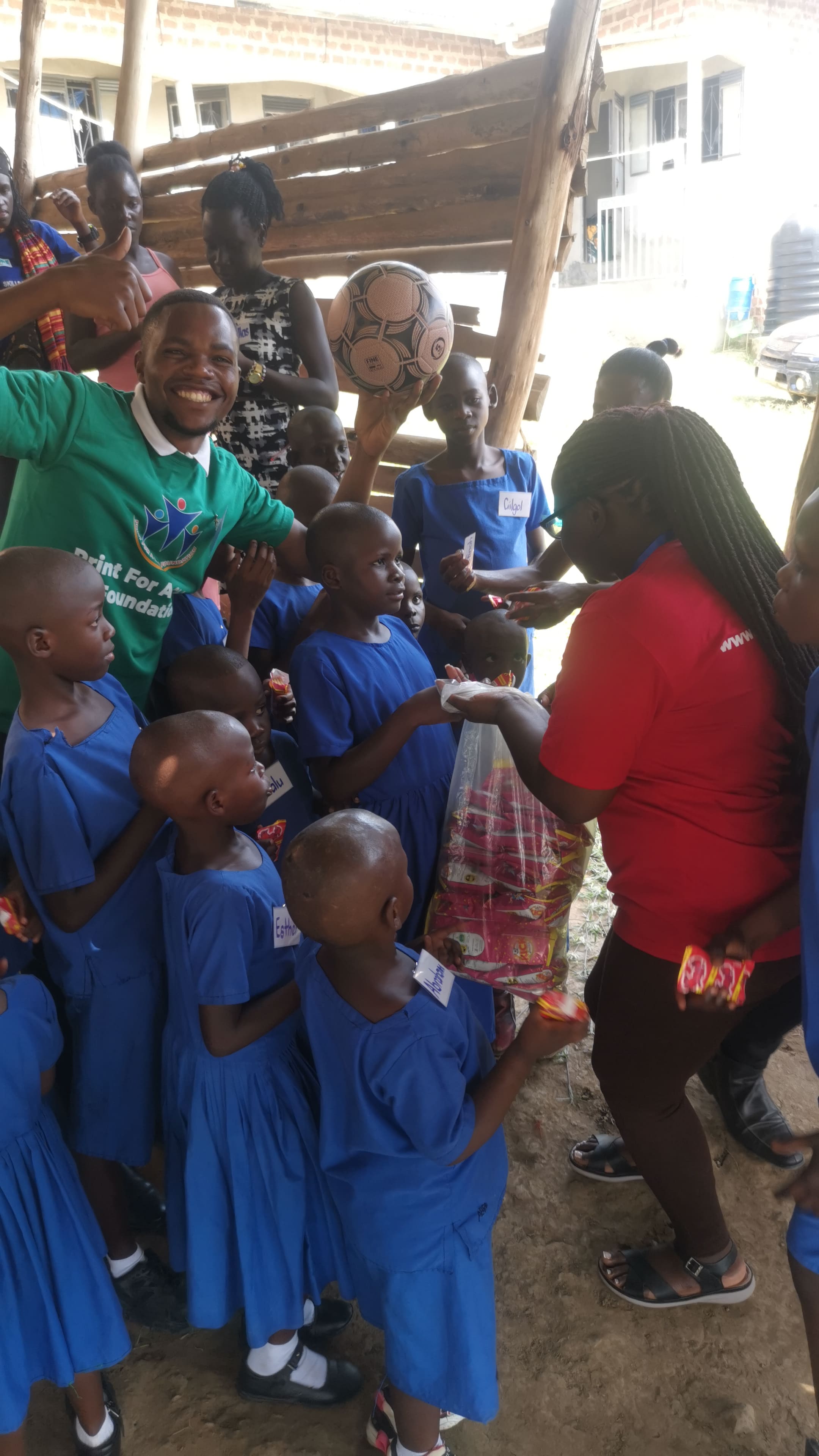 Outreach at Sign Message School
