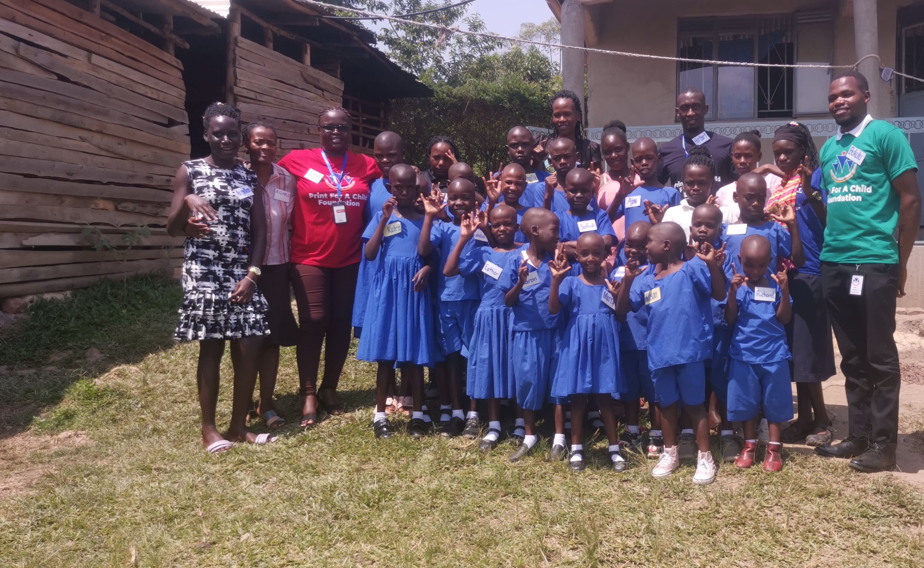 Outreach at Sign Message School